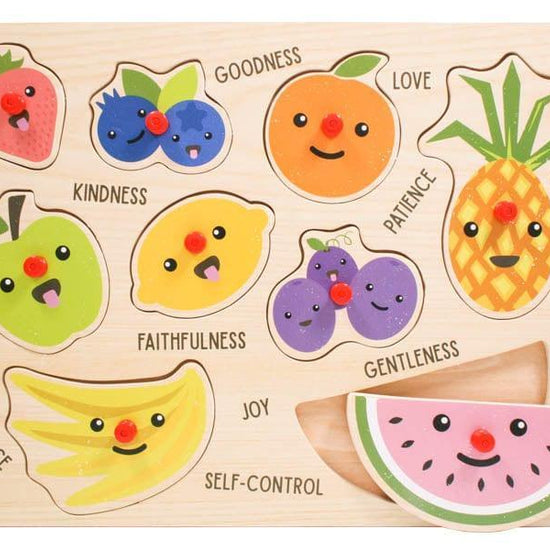 Rompecabezas de Clavija Fruit Of The Spirit - Pura Vida Books