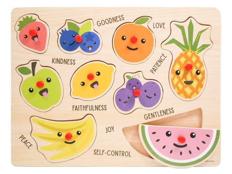 Rompecabezas de Clavija Fruit Of The Spirit - Pura Vida Books
