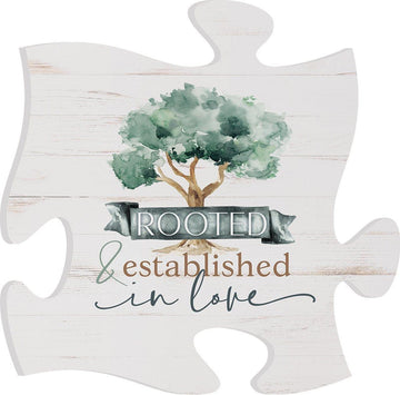 Rooted & Established in Love Mini Puzzle - Pura Vida Books