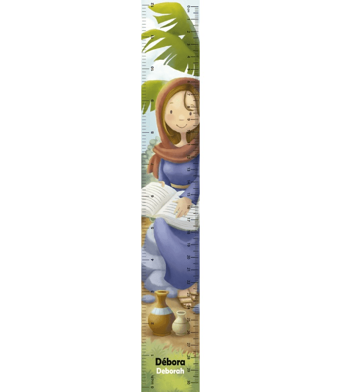 Ruler For Children 3D — Deborah - Pura Vida Books