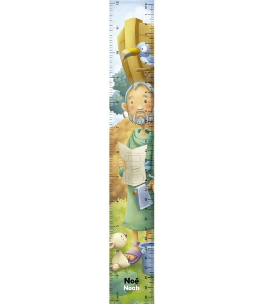 Ruler For Children 3D — Noah - Pura Vida Books