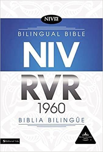 RV1960/NIV: Biblia Bilingüe, Leather-Look, Negro con Índice - Pura Vida Books