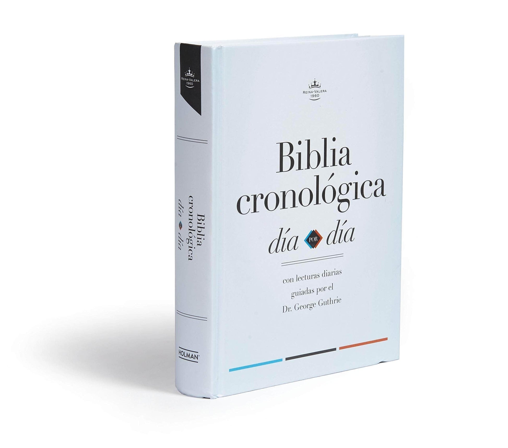 RVR 1960 Biblia cronológica, dia por dia -marron simil piel - Pura Vida Books