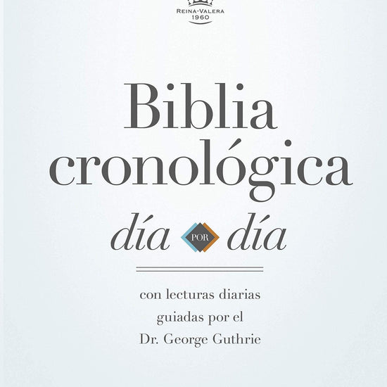 RVR 1960 Biblia cronológica, día por día, tapa dura - Pura Vida Books