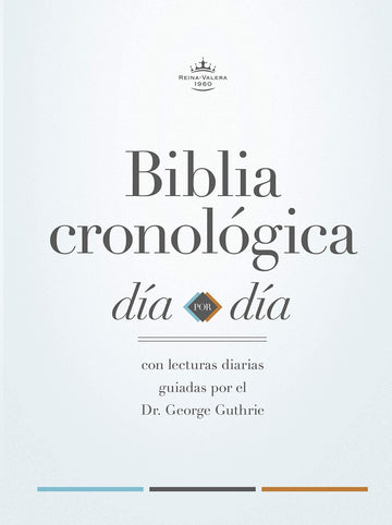 RVR 1960 Biblia cronológica, día por día, tapa dura - Pura Vida Books