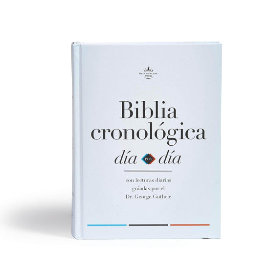 RVR 1960 Biblia cronológica, día por día, tapa dura - Pura Vida Books