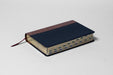 RVR 1960 Biblia de Estudio Arcoiris, tostado/negro símil piel con índice - Pura Vida Books