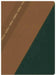 RVR 1960 Biblia de Estudio Holman, castaño/verde bosque con filigrana símil piel - Pura Vida Books