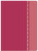 RVR 1960 Biblia de Estudio Holman, fucsia/rosado con filigrana símil piel, con índice - Pura Vida Books