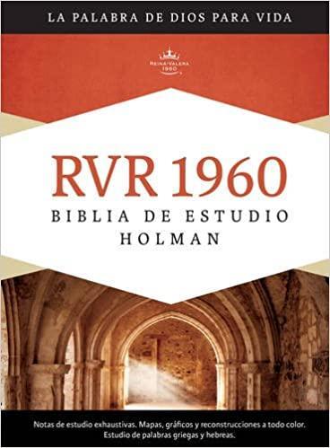 RVR 1960 Biblia de Estudio Holman, tapa dura - Pura Vida Books
