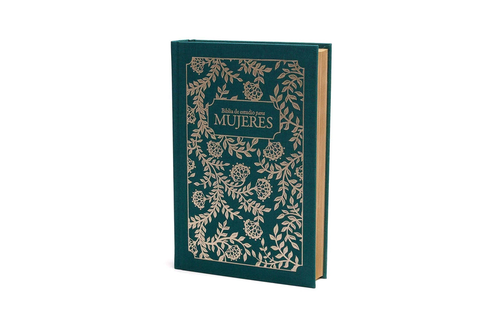 RVR 1960 Biblia de estudio para mujeres, tela verde - Pura Vida Books