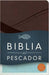 RVR 1960 Biblia del Pescador, chocolate símil piel: Evangelismo Discipulado Ministerio - Pura Vida Books