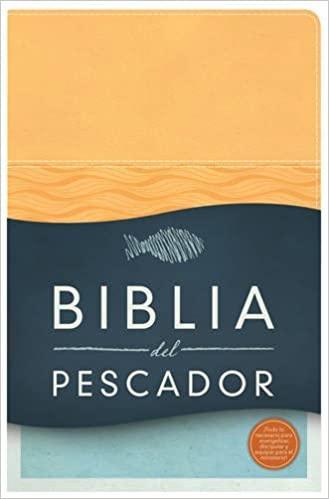 RVR 1960 Biblia del Pescador, Damasco símil piel: Evangelismo Discipulado Ministerio - Pura Vida Books