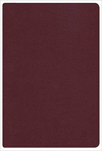 RVR 1960 Biblia Letra Grande Tamaño Manual, Borgoña Imitación piel - Pura Vida Books