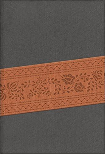 RVR 1960 Biblia Letra Grande Tamaño Manual, gris/marrón edición símil piel con índice y cierre - Pura Vida Books