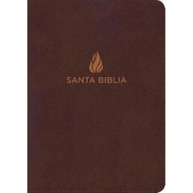 RVR 1960 Biblia Letra Grande Tamaño Manual marrón, piel fabricada - Pura Vida Books
