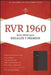 RVR 1960 Biblia p/Regalos y Premios, café y turquesa, Piel I. - Pura Vida Books