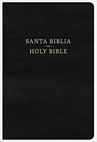 RVR 1960/CSB Biblia bilingüe, negro imitación piel - Pura Vida Books