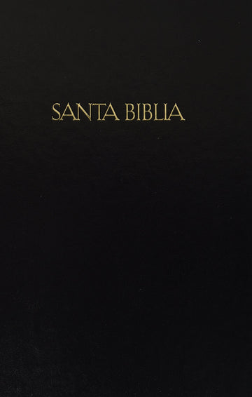 RVR 1960/KJV Biblia Bilingüe Letra Grande, negro tapa dura - Pura Vida Books