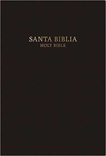 RVR 1960/KJV Biblia Bilingüe Tamaño Personal, negro tapa dura - Pura Vida Books