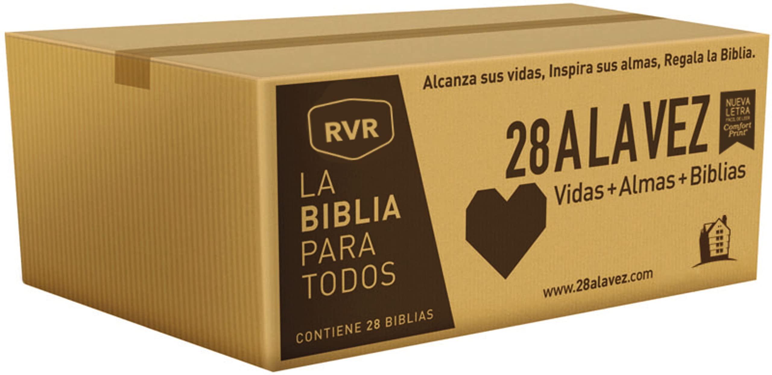 RVR-Santa Biblia - Edición económica / Paquete de 28 (Spanish Edition) - Pura Vida Books