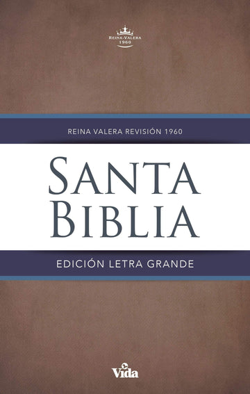 RVR60 Santa Biblia Letra Grande, Tapa Dura - Pura Vida Books