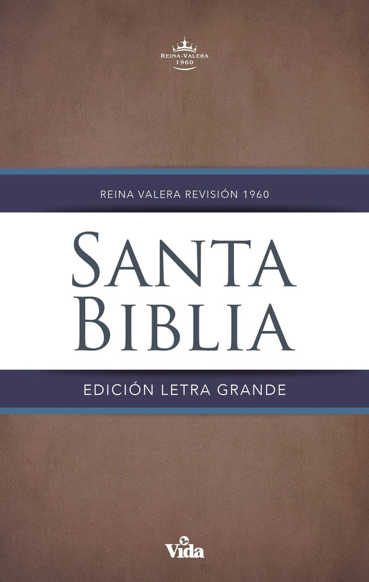 RVR60 Santa Biblia Letra Grande, Tapa Dura - Pura Vida Books