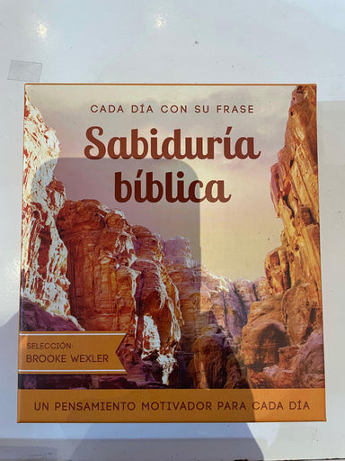 Sabiduria Biblica - Pura Vida Books