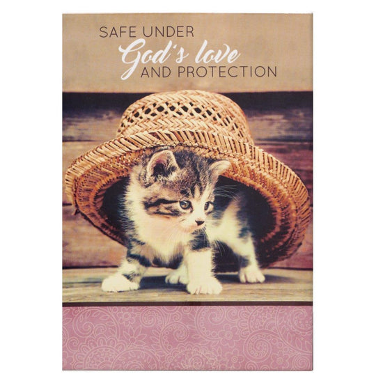 Safe Under God's -notebook - Pura Vida Books