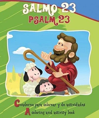 Salmo 23 para colorear Bilingüe - Pura Vida Books