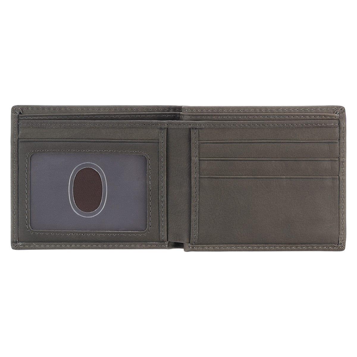 Salt Of The Earth Gray Genuine Leather Wallet - Pura Vida Books