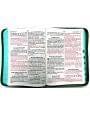 Santa Bíblia Con Concordancia, Letra Grande y Palabras de Jesús en Rojo - Pura Vida Books