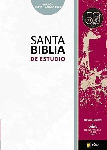 Santa Biblia de estudio Serie 50 RVR 1960 (Tapa dura) - Pura Vida Books