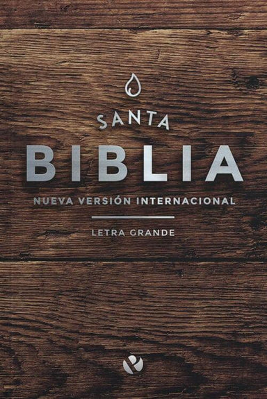 Santa Biblia Letra Grande NVI – Tapa Rustica Madera - Pura Vida Books