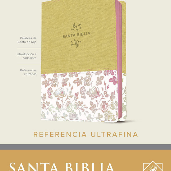 Santa Biblia NTV, Edición de referencia ultrafina, letra grande - SentiPiel Mantequilla - Pura Vida Books