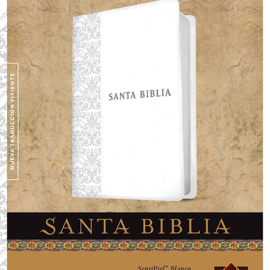 Santa Biblia NTV, Edición personal, letra grande (Letra Roja, SentiPiel, Blanco, Índice) - Pura Vida Books