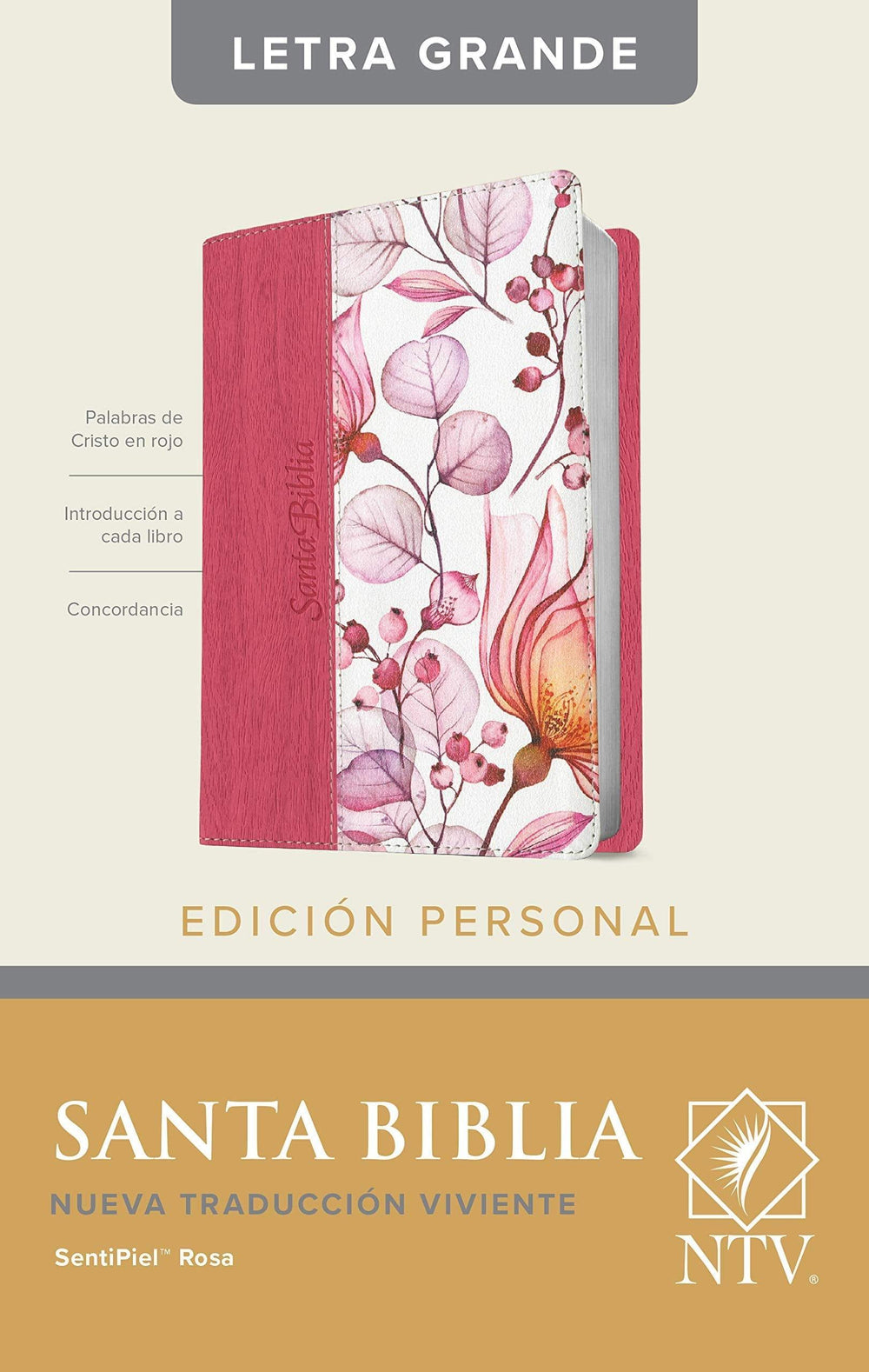 Santa Biblia NTV, Edición personal, letra grande - Pura Vida Books