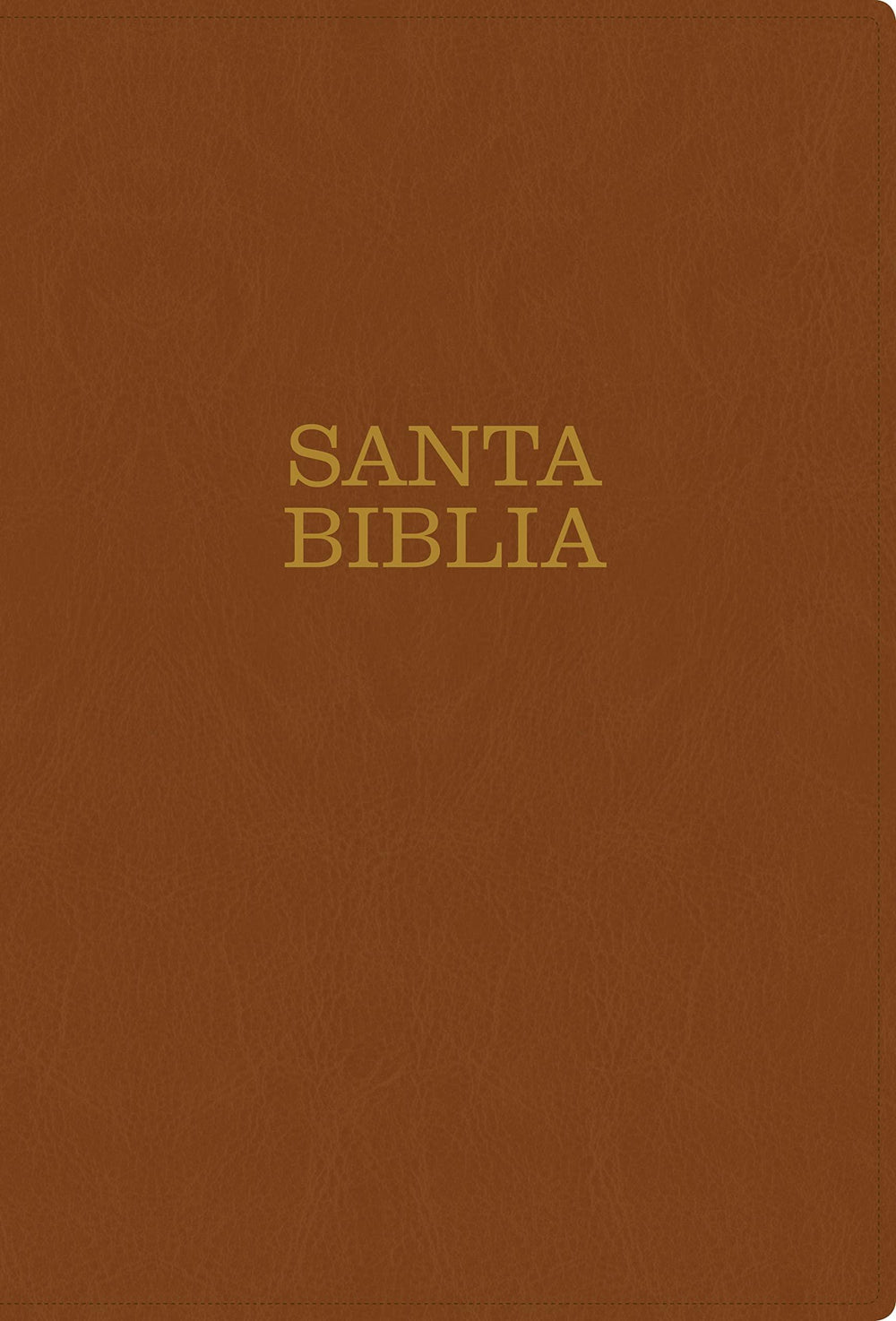 Santa Biblia NTV, letra súper gigante café claro (con índice) - Pura Vida Books