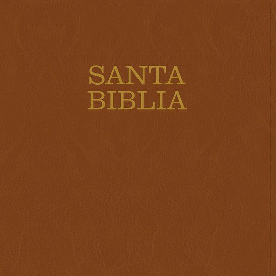 Santa Biblia NTV, letra súper gigante café claro (con índice) - Pura Vida Books