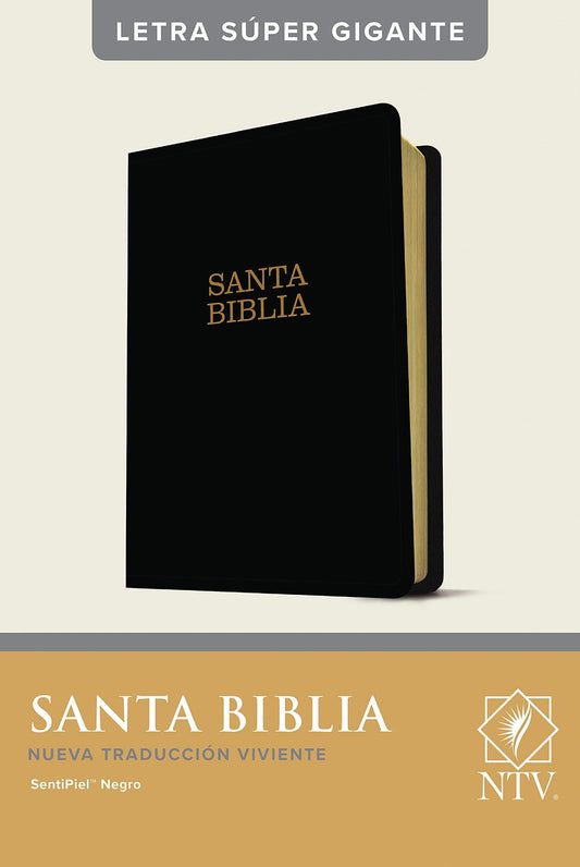 Santa Biblia NTV, letra súper gigante negra - Pura Vida Books