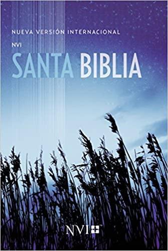 Santa Biblia NVI, Edición Misionera, Color Azul Trigo, Rústica - Pura Vida Books
