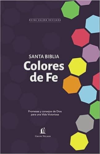 Santa Biblia RVR77 - Colores de fe: Promesas y consejos de Dios para una vida victoriosa - Pura Vida Books