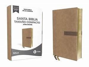 SANTA BIBLIA TAMAÑO COMPACTO' LETRA GRANDE - Pura Vida Books