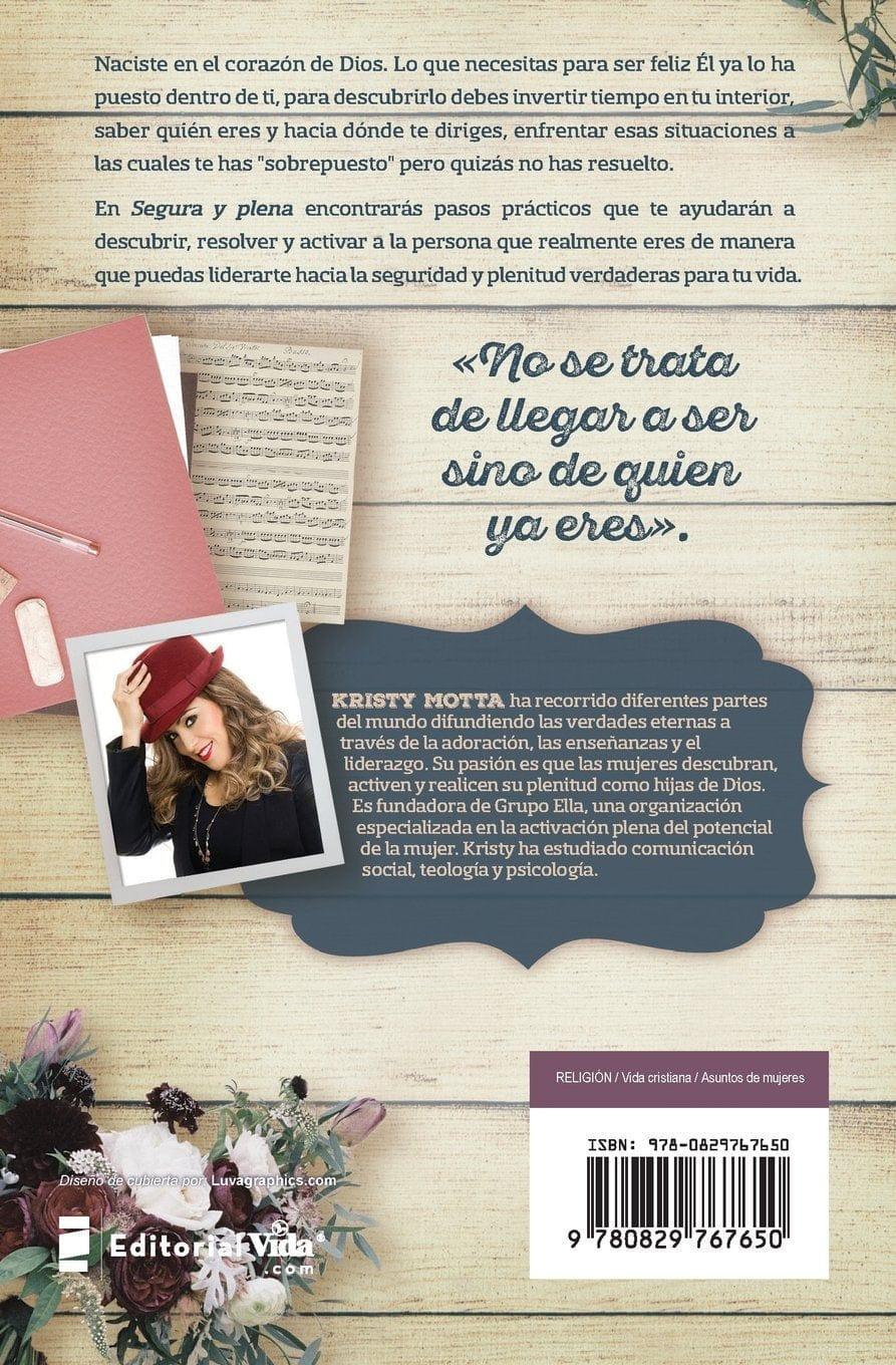 Segura y plena - Kristy Motta - Pura Vida Books