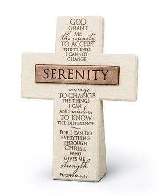 Serenity Prayer Cross - Pura Vida Books