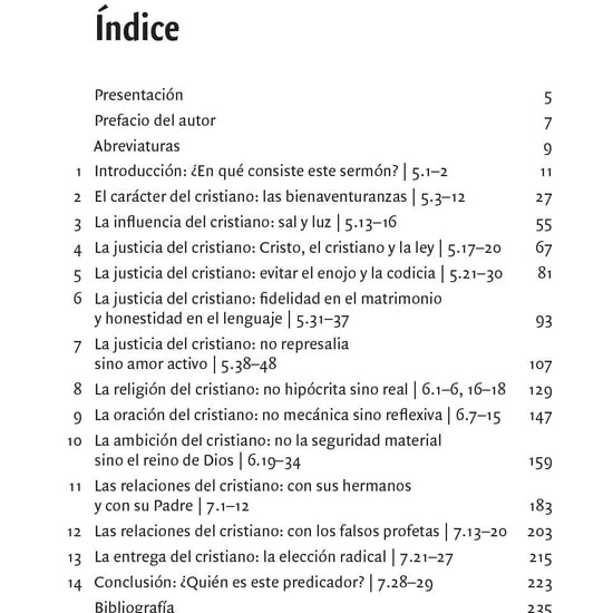 Sermon Del Monte -John Stott - Pura Vida Books