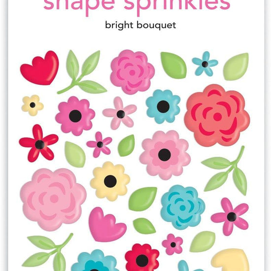 Shape Sprinkles - Bright bouquet - Pura Vida Books