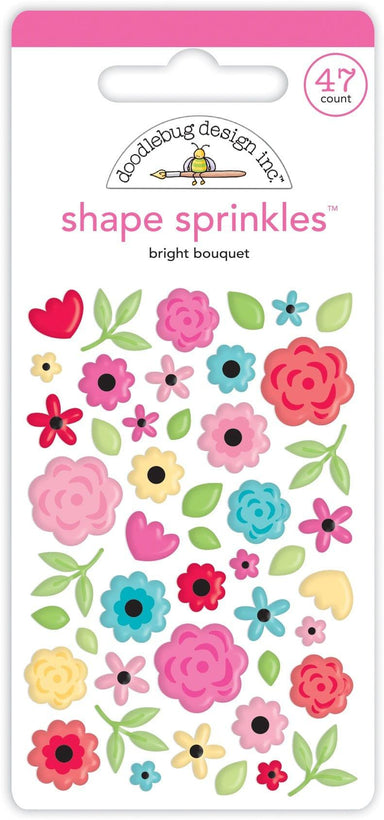 Shape Sprinkles - Bright bouquet - Pura Vida Books