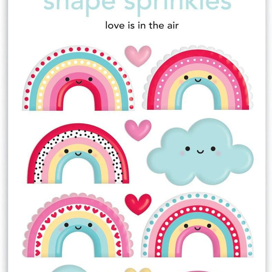 Shape Sprinkles - Love is in the air - Pura Vida Books