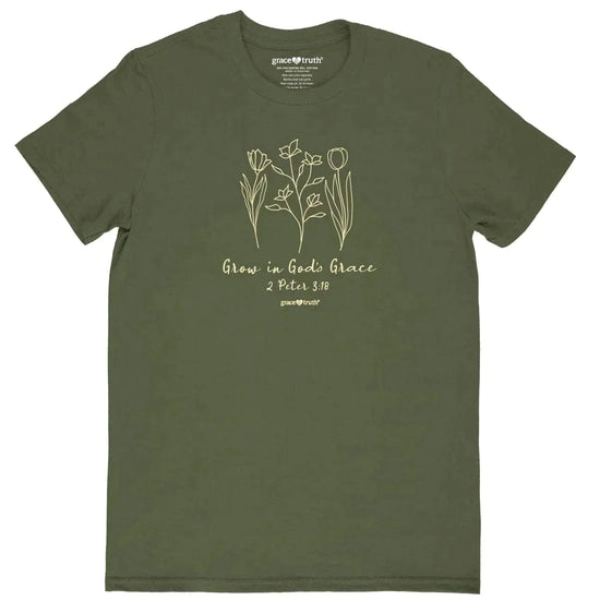 Shirt Grow In Grace - Pura Vida Books